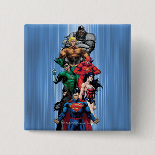Justice League - Group 3 Pinback Button