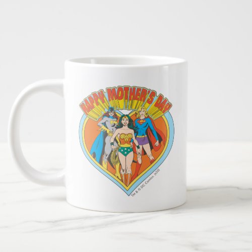 Justice League  Happy Mothers Day Giant Coffee Mug