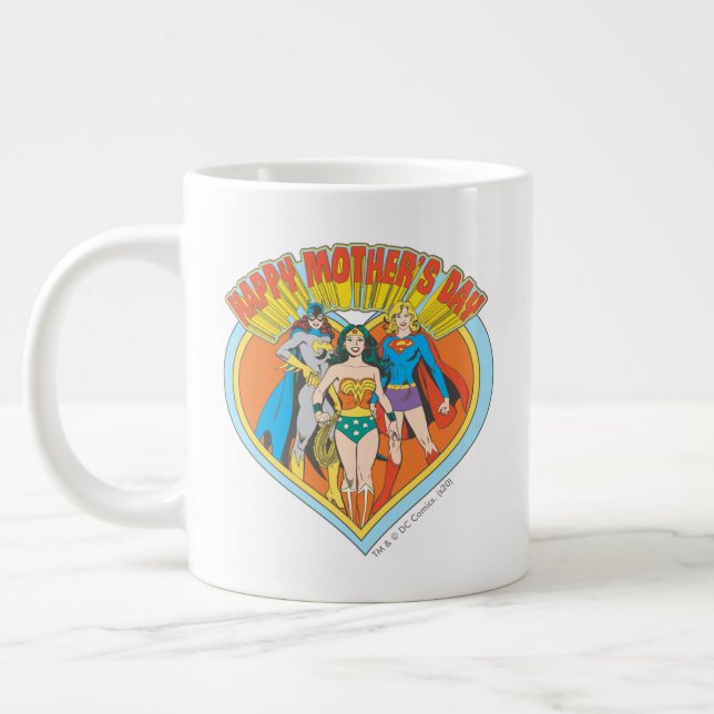Justice League | Happy Mother's Day Giant Coffee Mug (Left)