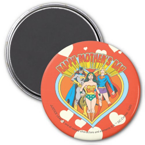 Justice League  Happy Mothers Day Magnet