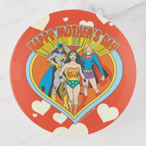 Justice League  Happy Mothers Day Trinket Tray