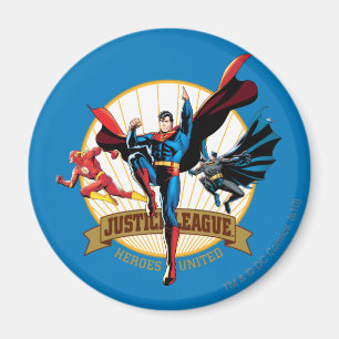 Justice League Heroes United Magnet