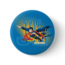 Justice League Heroes United Pinback Button