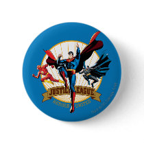 Justice League Heroes United Pinback Button