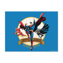 Justice League Heroes United Postcard