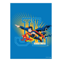 Justice League Heroes United Poster