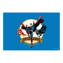 Justice League Heroes United Poster