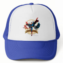 Justice League Heroes United Trucker Hat