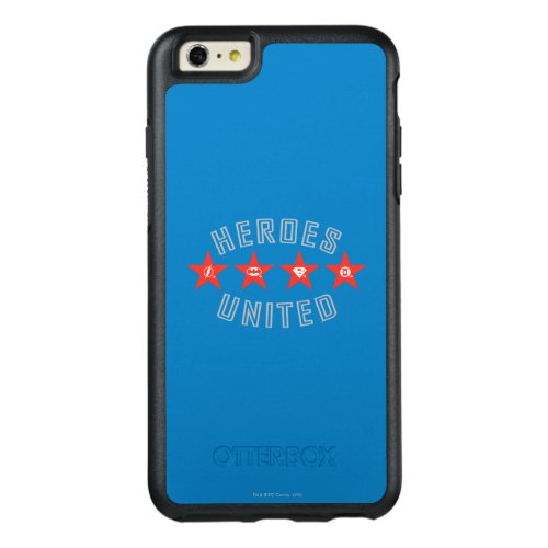 Justice League Heroes Untied Logos OtterBox iPhone 66s Plus Case