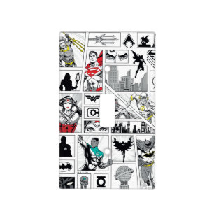 Justice League Heroic Panel Pattern Light Switch Cover