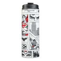 Justice League Heroic Panel Pattern