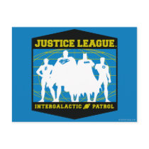 Justice League Intergalactic Patrol Postcard