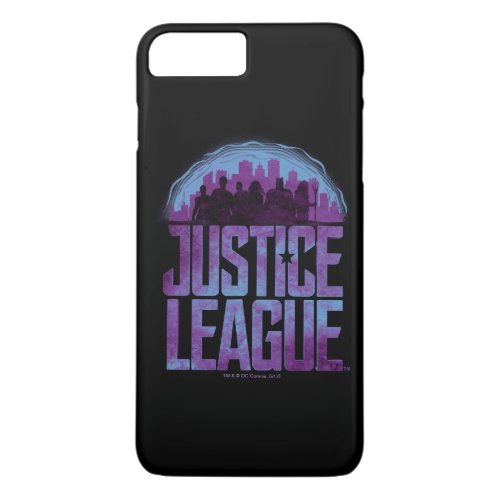 Justice League  Justice League City Silhouette iPhone 8 Plus7 Plus Case