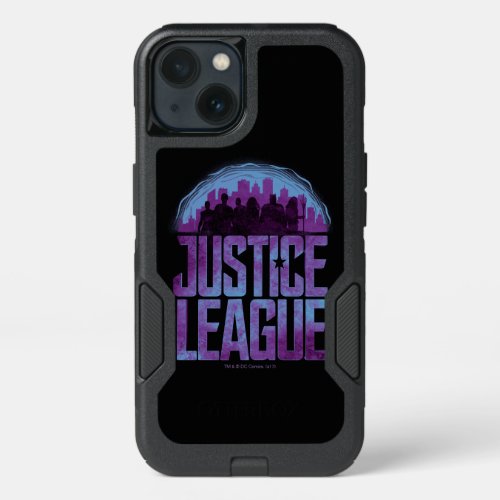 Justice League  Justice League City Silhouette iPhone 13 Case