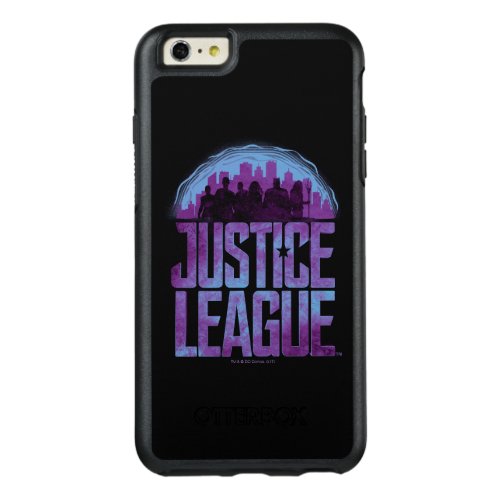 Justice League  Justice League City Silhouette OtterBox iPhone 66s Plus Case