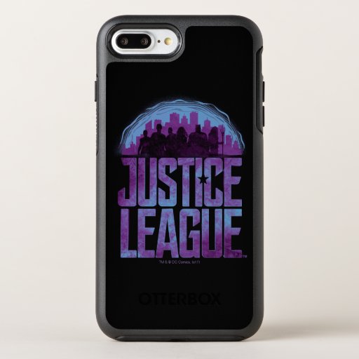 Justice League | Justice League City Silhouette OtterBox Symmetry iPhone 8 Plus/7 Plus Case