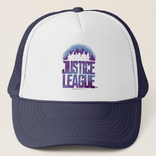 Justice League  Justice League City Silhouette Trucker Hat