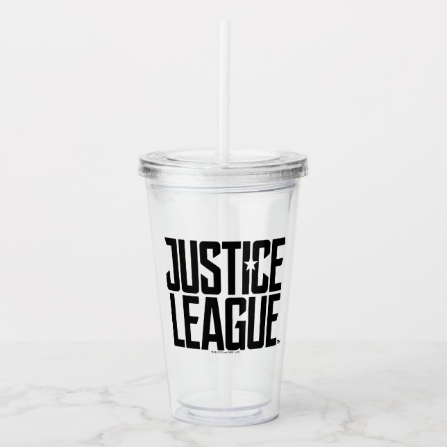 Justice League | Justice League Logo Acrylic Tumbler (Front)