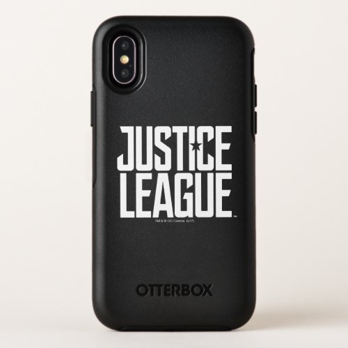 Justice League  Justice League Logo OtterBox Symmetry iPhone X Case
