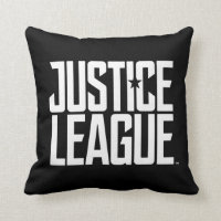 Justice League | Justice League Logo Throw Pillow