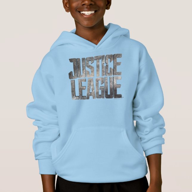 Justice League | Justice League Metallic Logo Hoodie (Front)