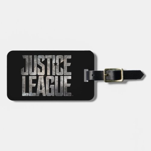 Justice League  Justice League Metallic Logo Luggage Tag