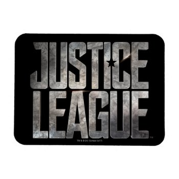Justice League | Justice League Metallic Logo Magnet by justiceleague at Zazzle