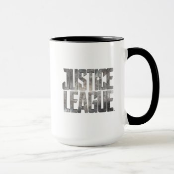 Justice League | Justice League Metallic Logo Mug by justiceleague at Zazzle