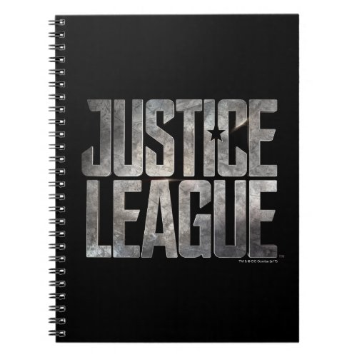 Justice League  Justice League Metallic Logo Notebook