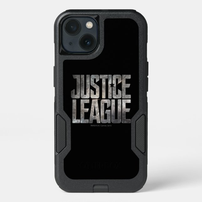 Justice League | Justice League Metallic Logo Otterbox iPhone Case (Back)
