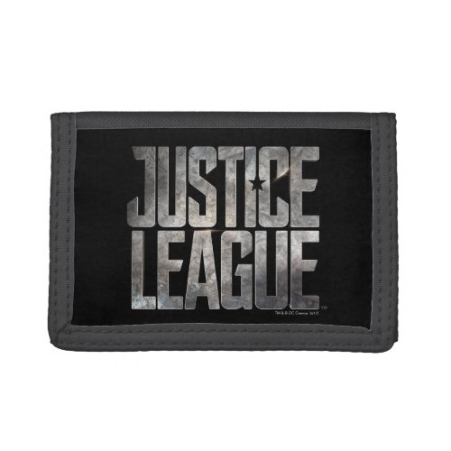 Justice League  Justice League Metallic Logo Tri_fold Wallet