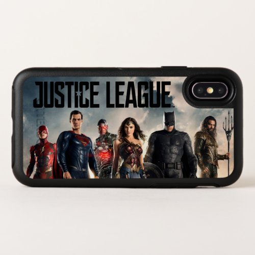 Justice League  Justice League On Battlefield OtterBox Symmetry iPhone X Case