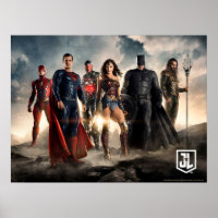 Justice League | Justice League On Battlefield Poster