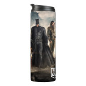 Justice League | Justice League On Battlefield Thermal Tumbler (Rotated Right)