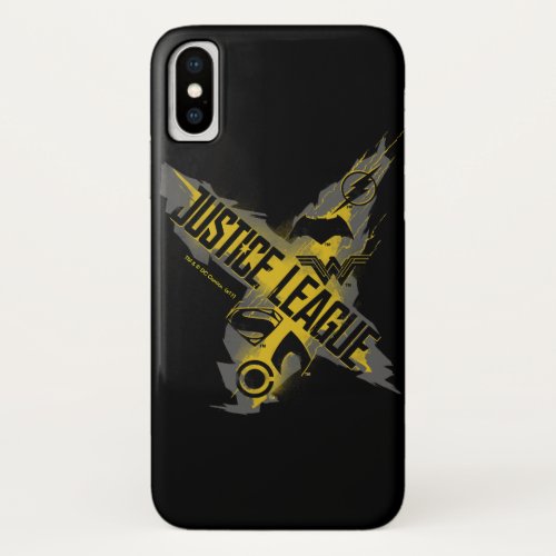 Justice League  Justice League  Team Symbols iPhone X Case