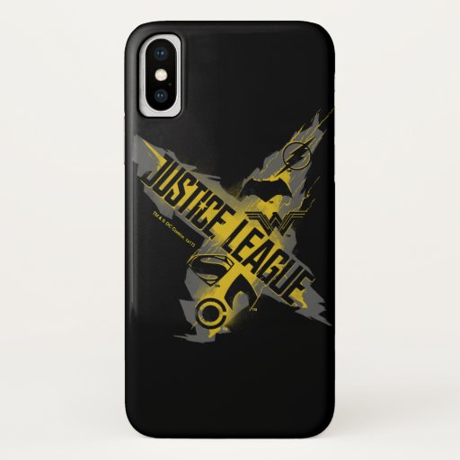 Justice League | Justice League & Team Symbols iPhone X Case