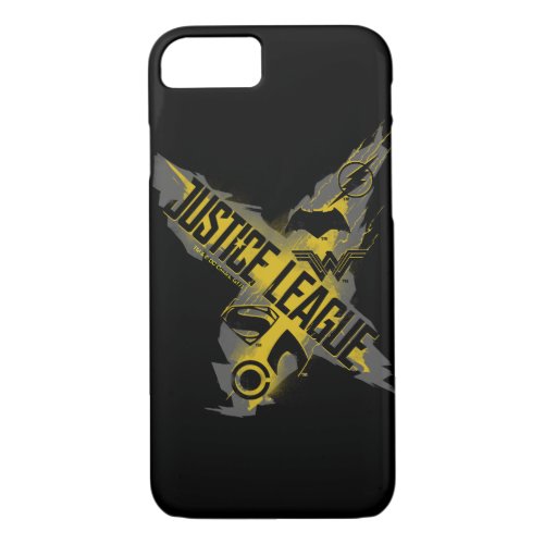 Justice League  Justice League  Team Symbols iPhone 87 Case