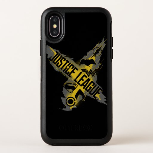 Justice League | Justice League & Team Symbols OtterBox Symmetry iPhone X Case