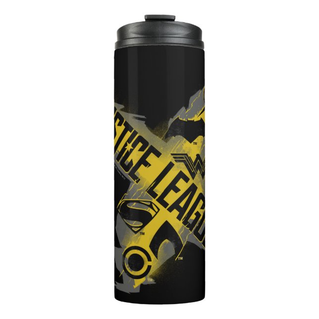 Justice League | Justice League & Team Symbols Thermal Tumbler (Front)