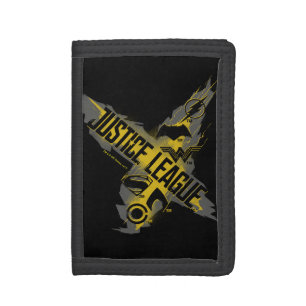 Justice League   Justice League & Team Symbols Tri-fold Wallet