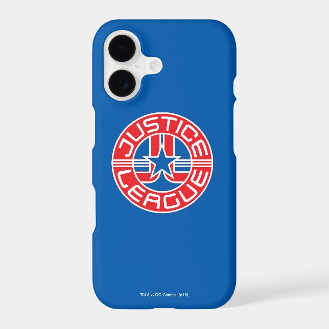 Justice League Logo Case-Mate iPhone Case (Back)