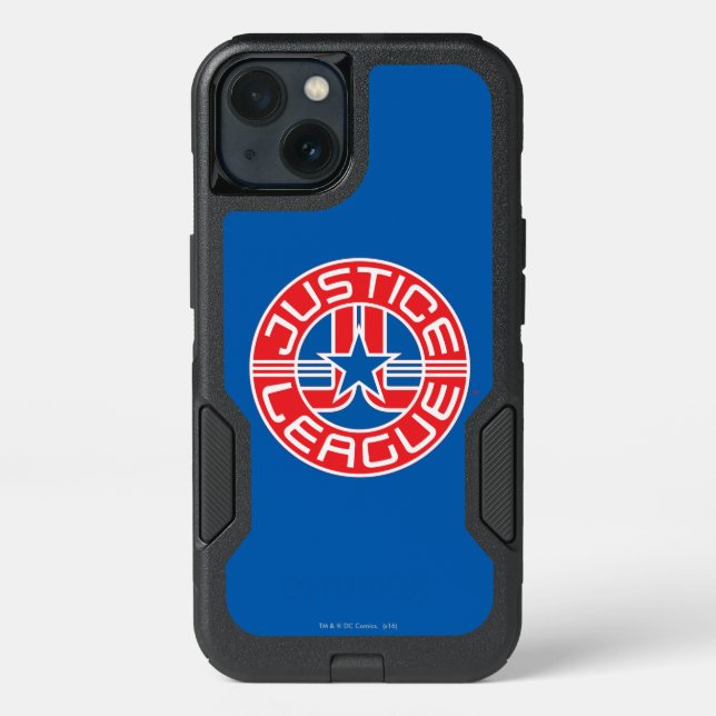 Justice League Logo Otterbox iPhone Case (Back)