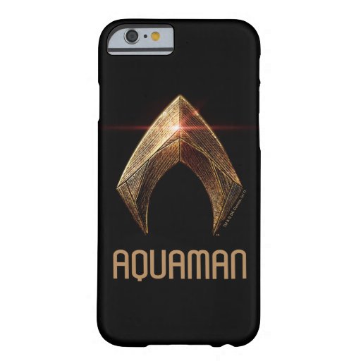 Justice League | Metallic Aquaman Symbol Barely There iPhone 6 Case