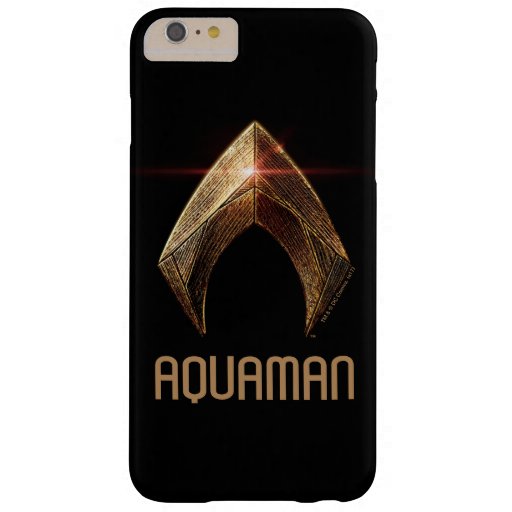 Justice League | Metallic Aquaman Symbol Barely There iPhone 6 Plus Case