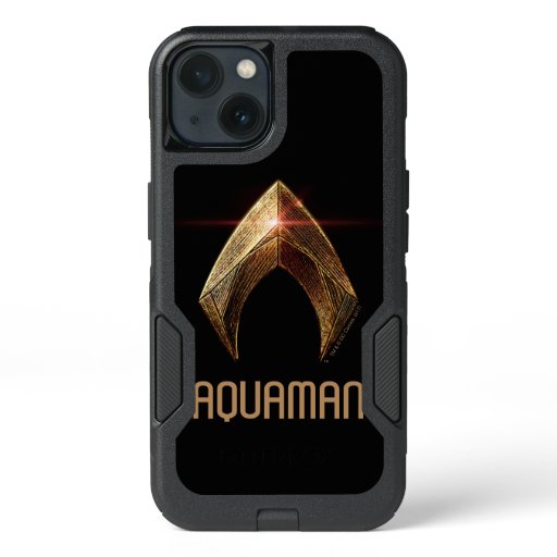 Justice League | Metallic Aquaman Symbol iPhone 13 Case