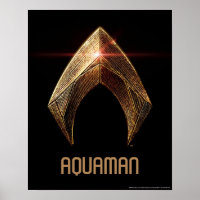 Justice League | Metallic Aquaman Symbol