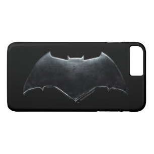 Justice League Metallic Batman Symbol iPhone 8 Plus/7 Plus Case