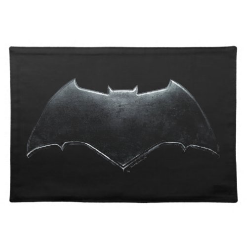 Justice League  Metallic Batman Symbol Cloth Placemat