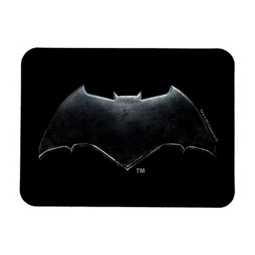 Justice League  Metallic Batman Symbol Magnet