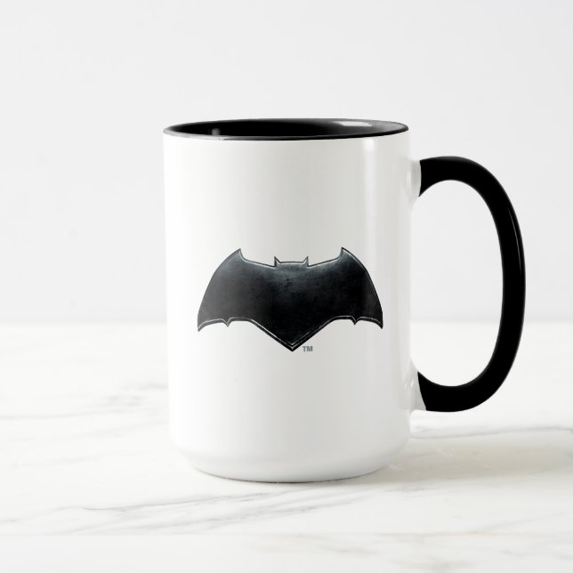 Justice League | Metallic Batman Symbol Mug (Right)